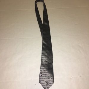 Patrick Francis Ireland Pure 100%Silk Silver black